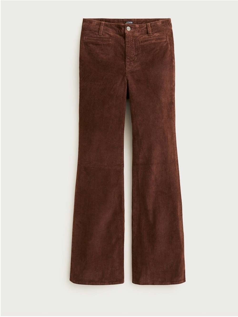 J Crew Vintage Corduroy Flared Pants - Women's in French Press Brown